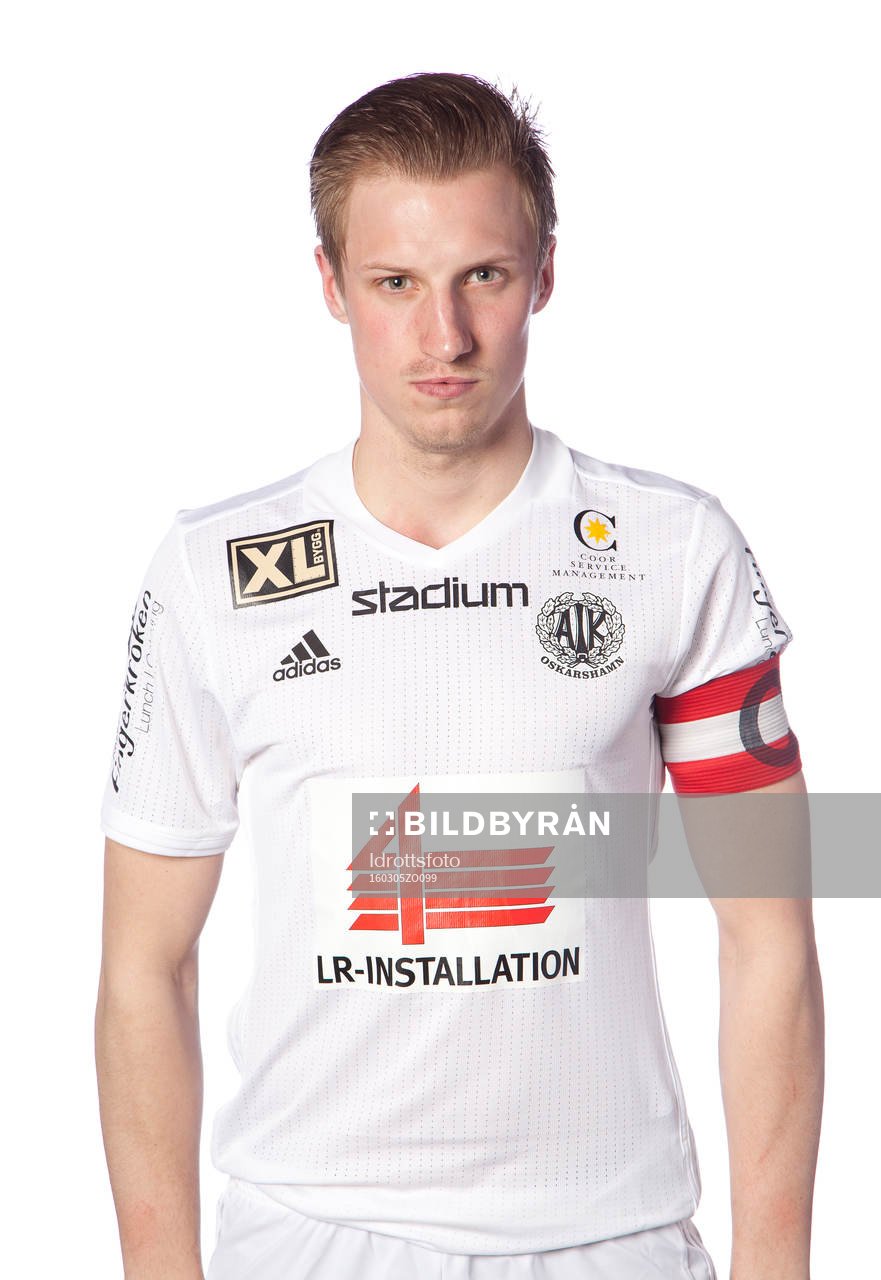 Eric Persson poserar för ett porträtt den 5 mars 2016 i Oskarshamn.
