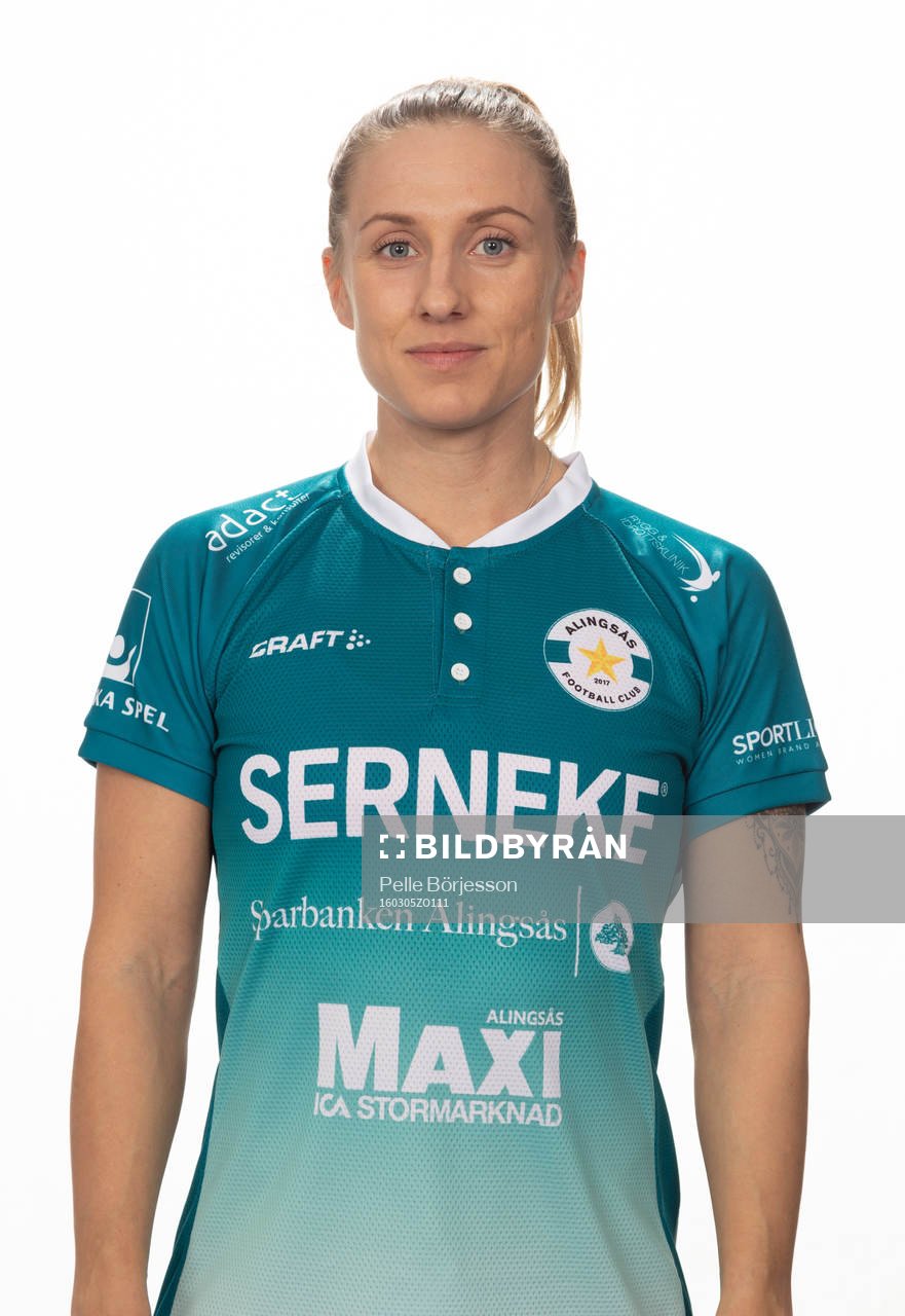 Alingsås FC United  Rebecka Sultan poserar för ett porträtt den 5 mars 2020 i Alingsås.