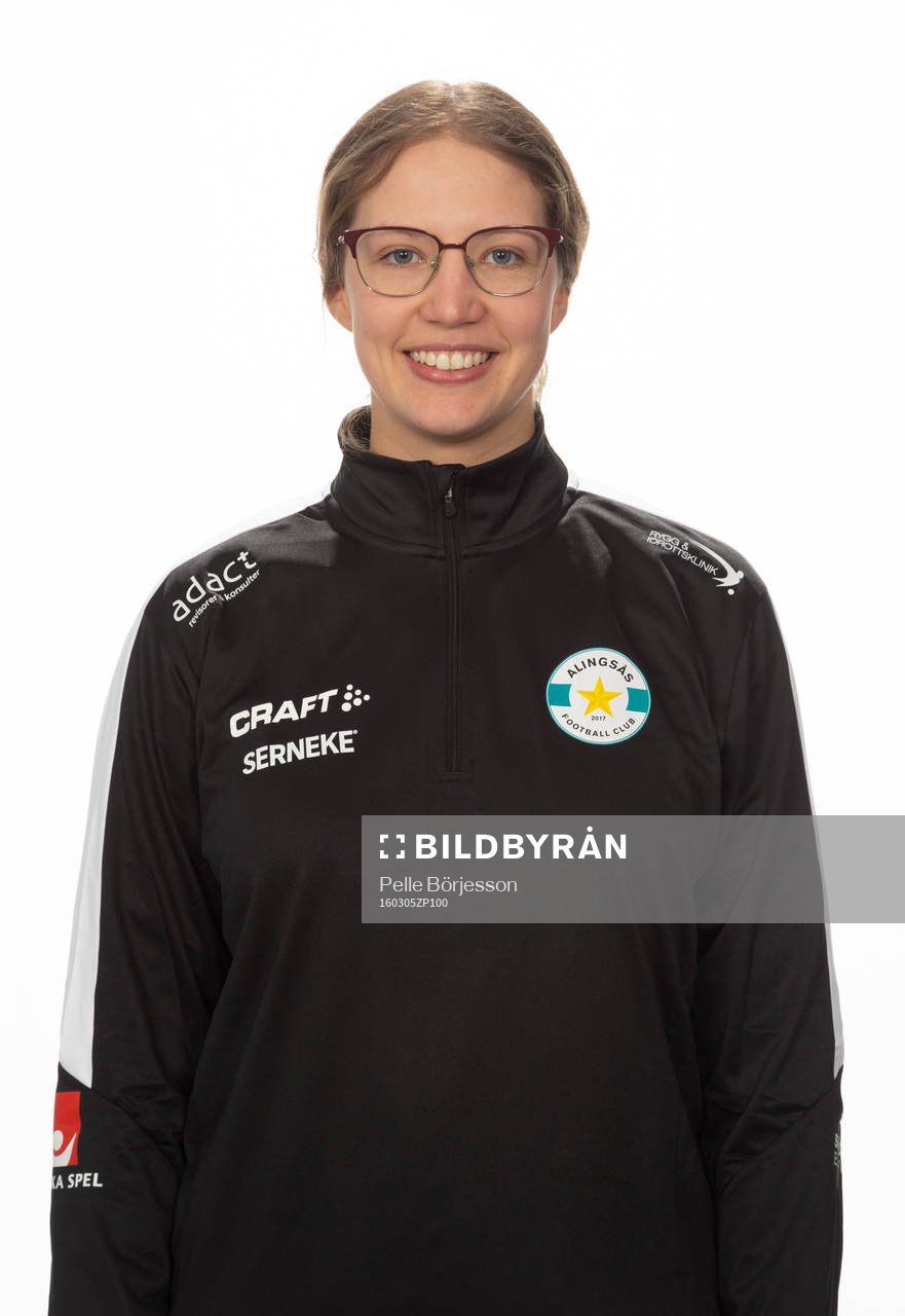 Alingsås FC United  Kommunikationsanvarig Hanna Ahlström