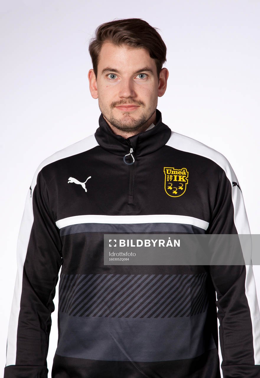 Christoffer Lundström poserar för ett porträtt den 5 mars 2016 i Umeå.