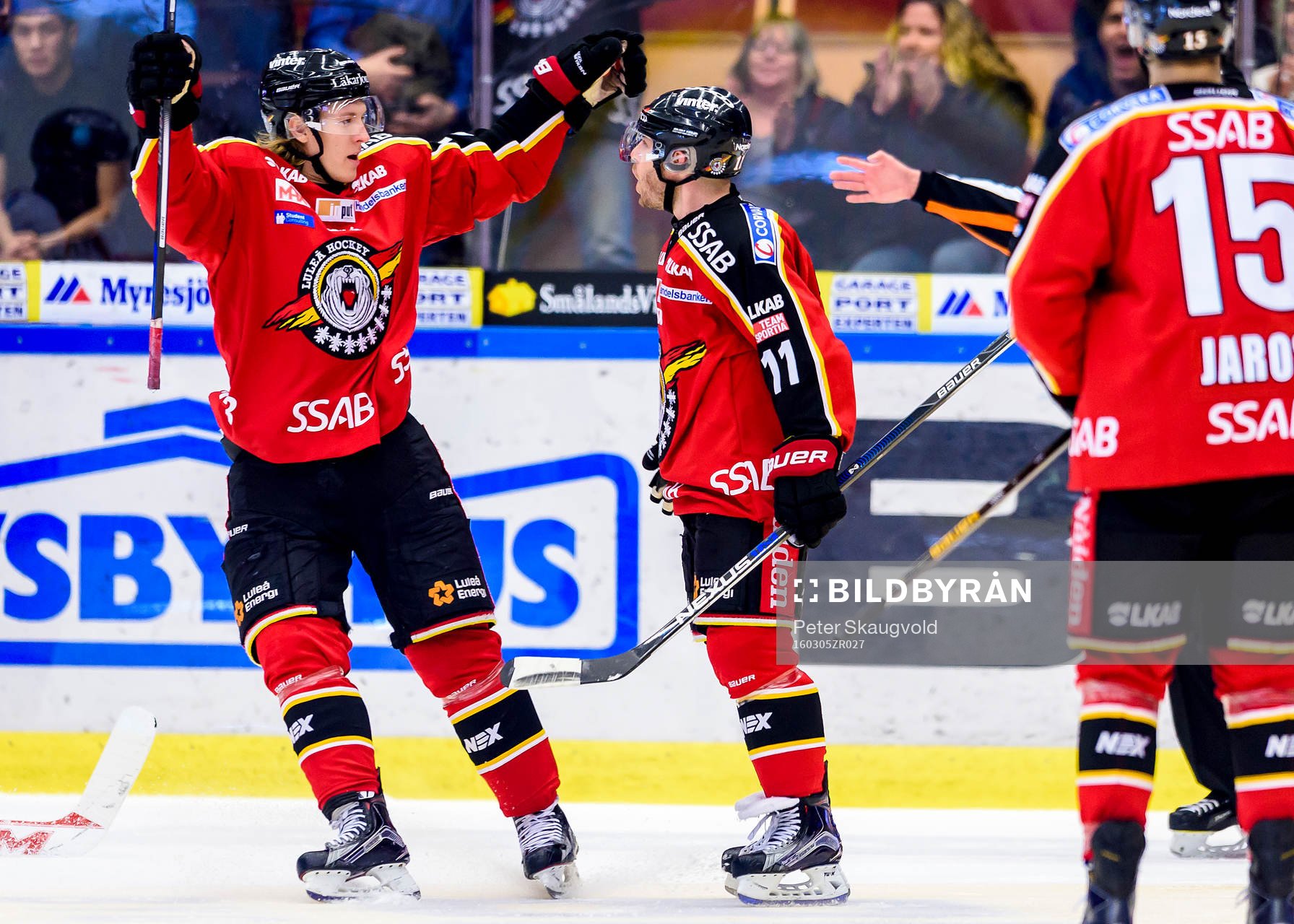 Luleås Jacob Micflikier (m) jublar