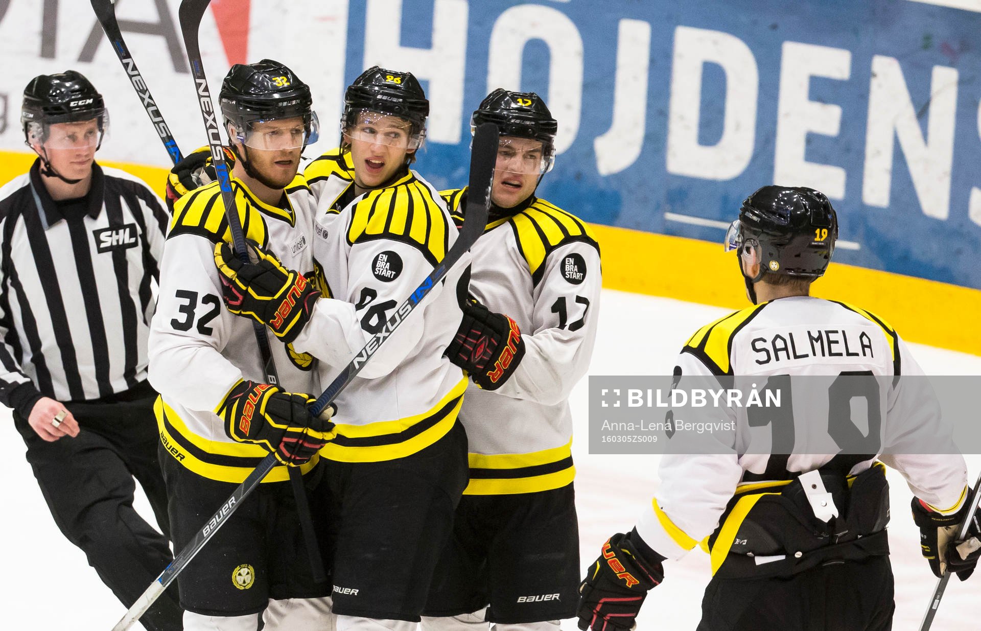 Brynäs Jonathan Pudas, Nick Johnson, Oskar Lindblom,