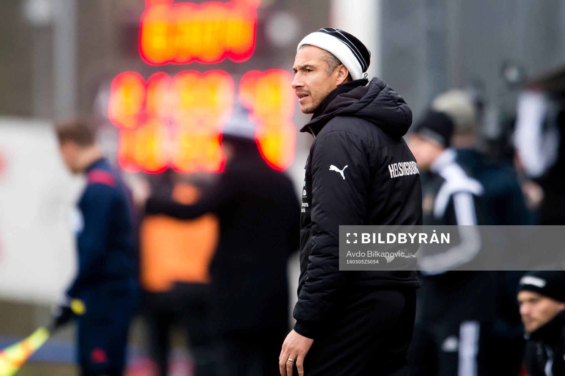 Helsingborgs manager Henrik Larsson