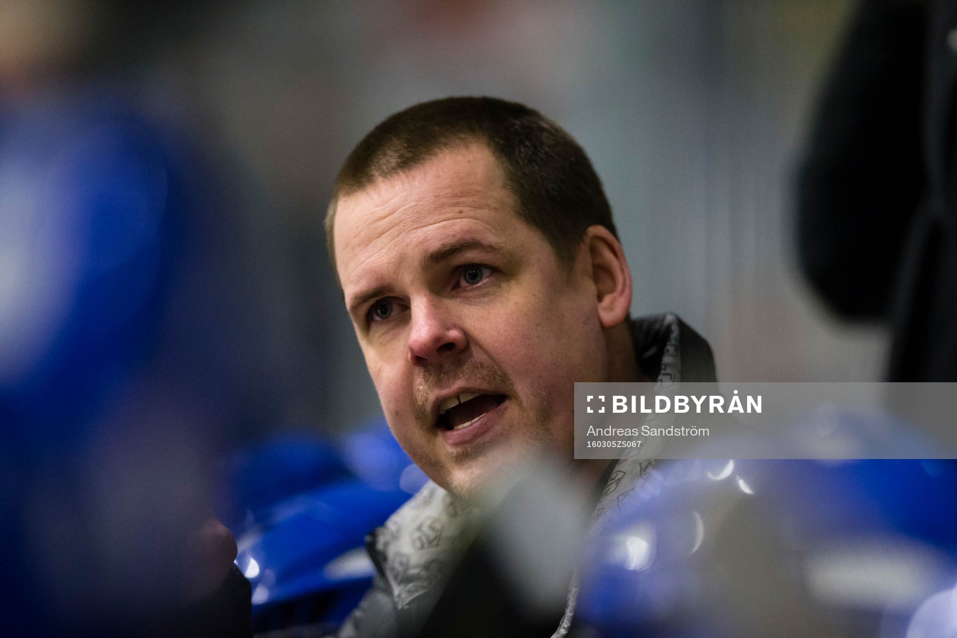Leksands tränare Christer Sjöberg