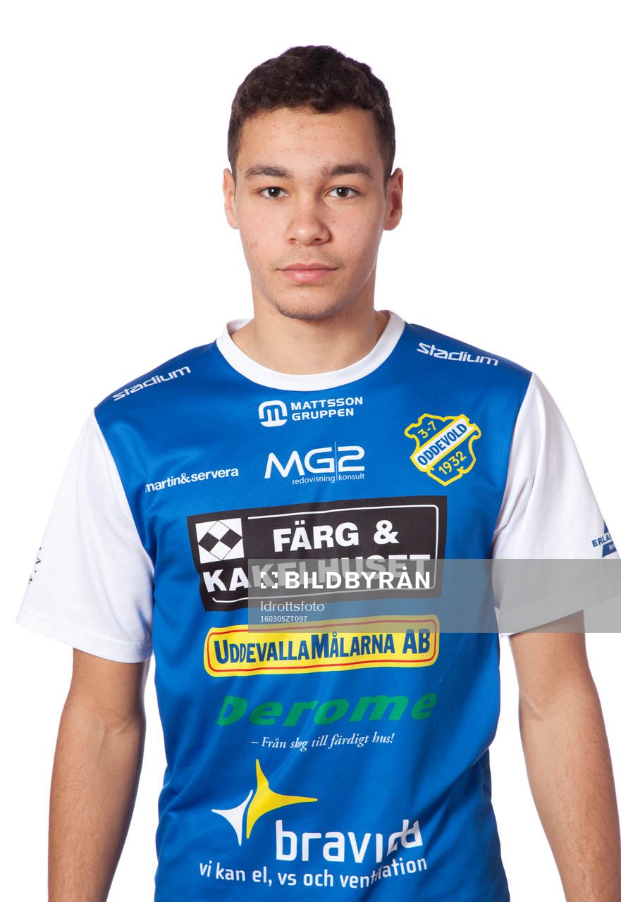 Lucas Hallberg  poserar för ett porträtt den 5 mars 2016 i Uddevalla.