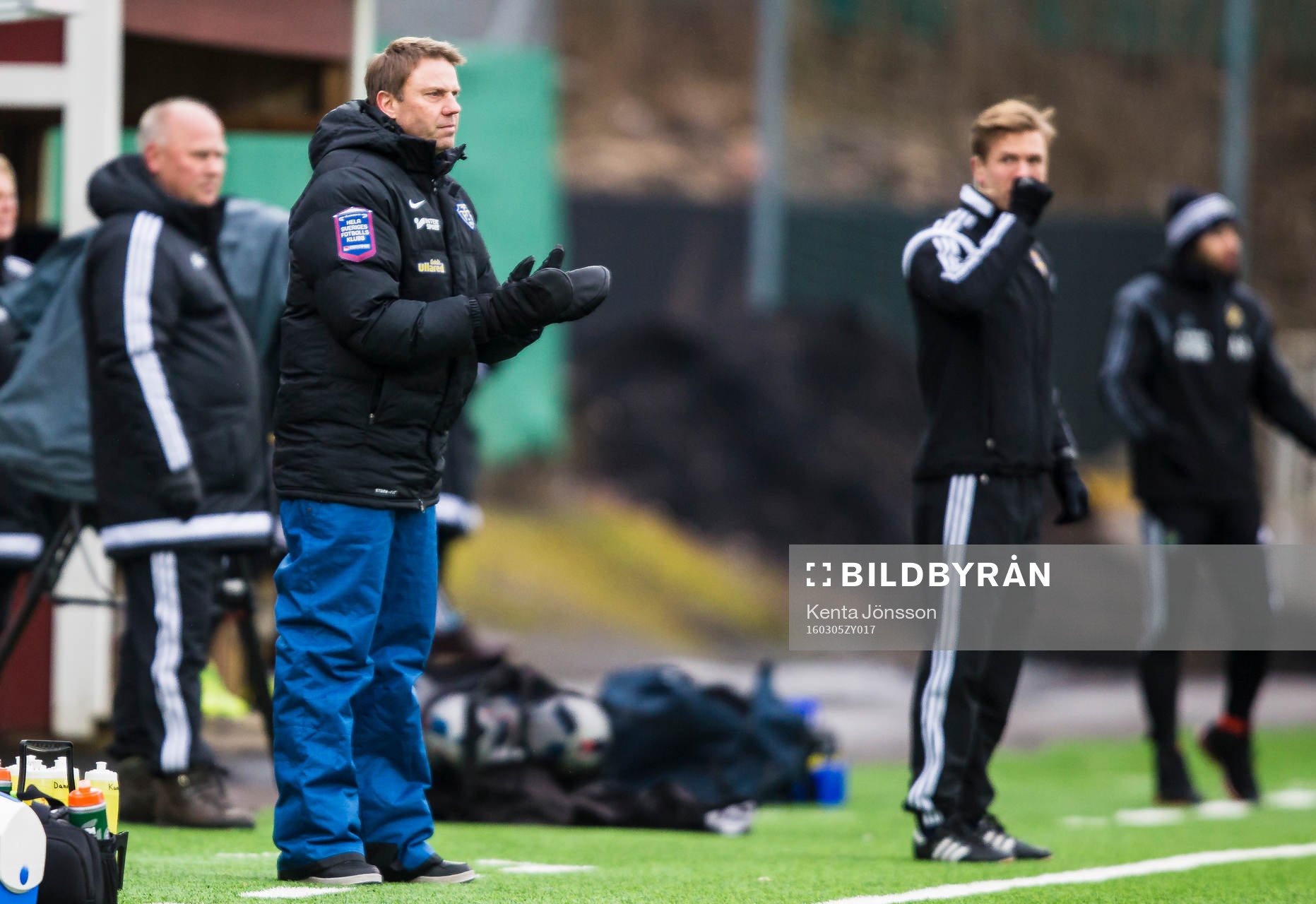 Falkenbergs tränare Hans Eklund