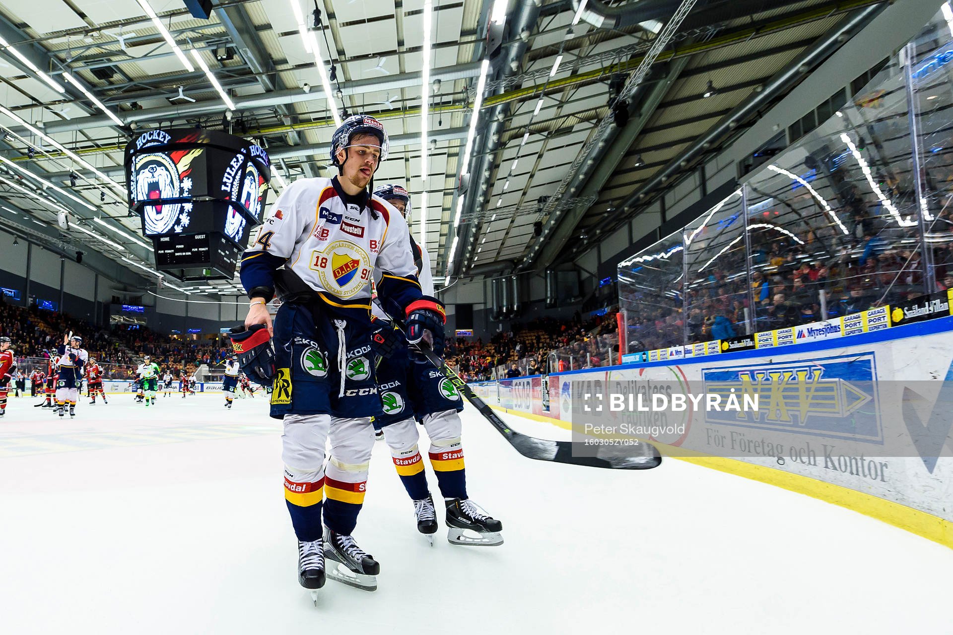 Djurgårdens Alexander Fällström deppar