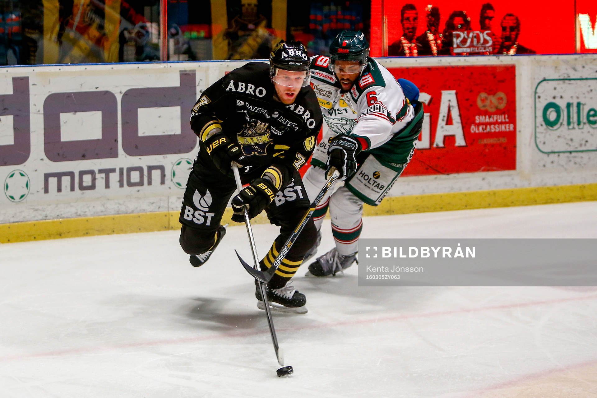 s Tobias Ericsson och Tingsryds Drew Paris