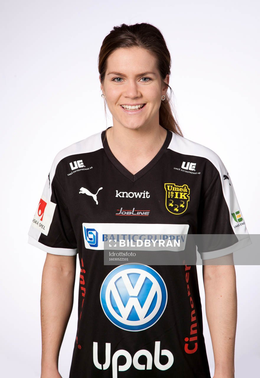 Hanna Folkesson poserar för ett porträtt den 5 mars 2016 i Umeå.
