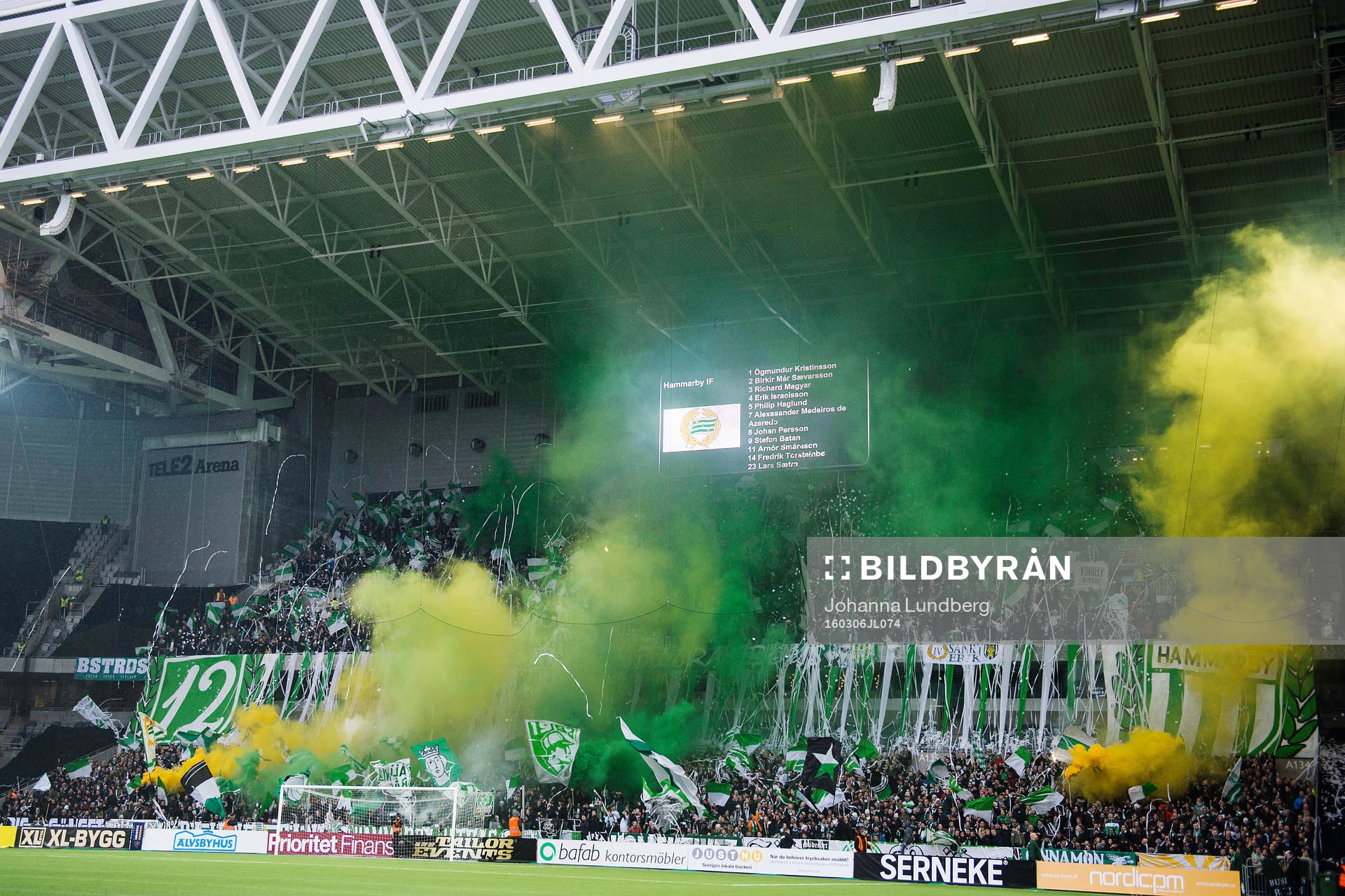 Hammarbys tifo