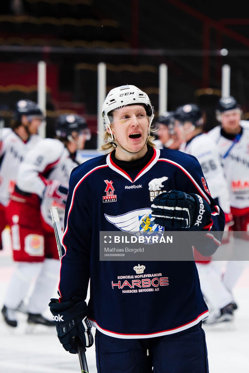 Bäckens Viktor Berglund deppar