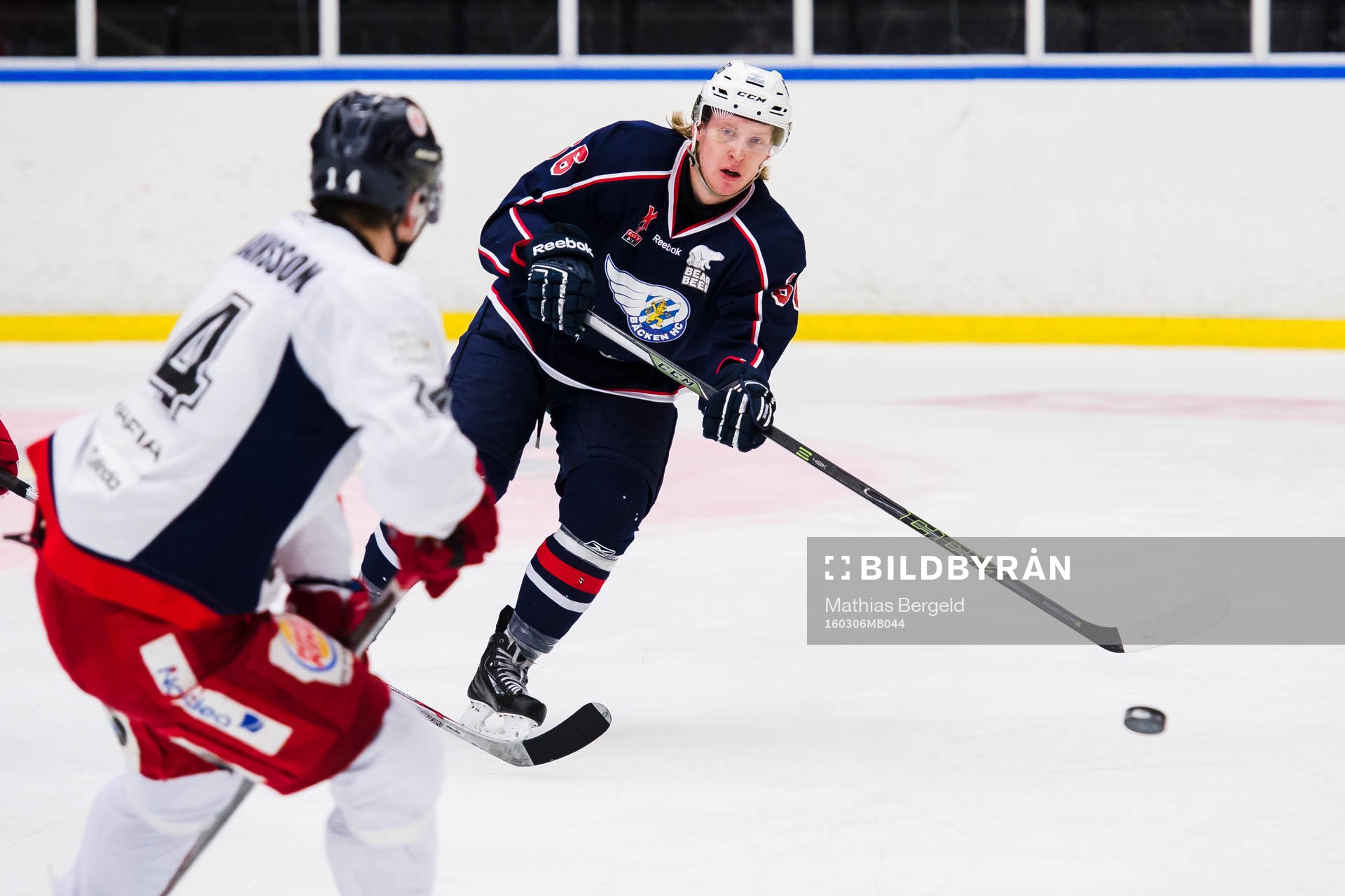 Hanhals Fredrik Johansson och Bäckens Viktor Berglund