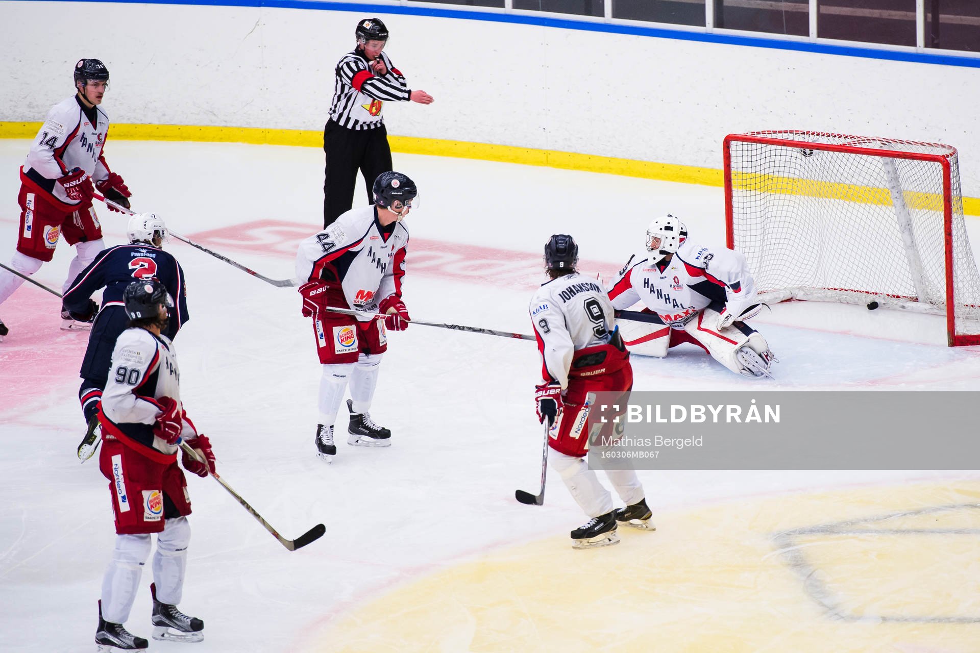 Bäckens Joakim Molin och Hanhals Fredrik Johansson, Anton