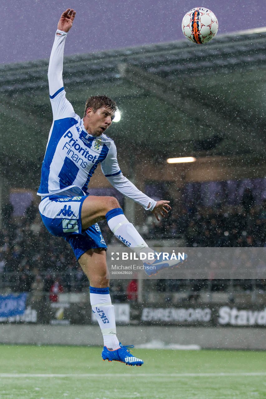 IFK Göteborgs Mikael Boman nickar