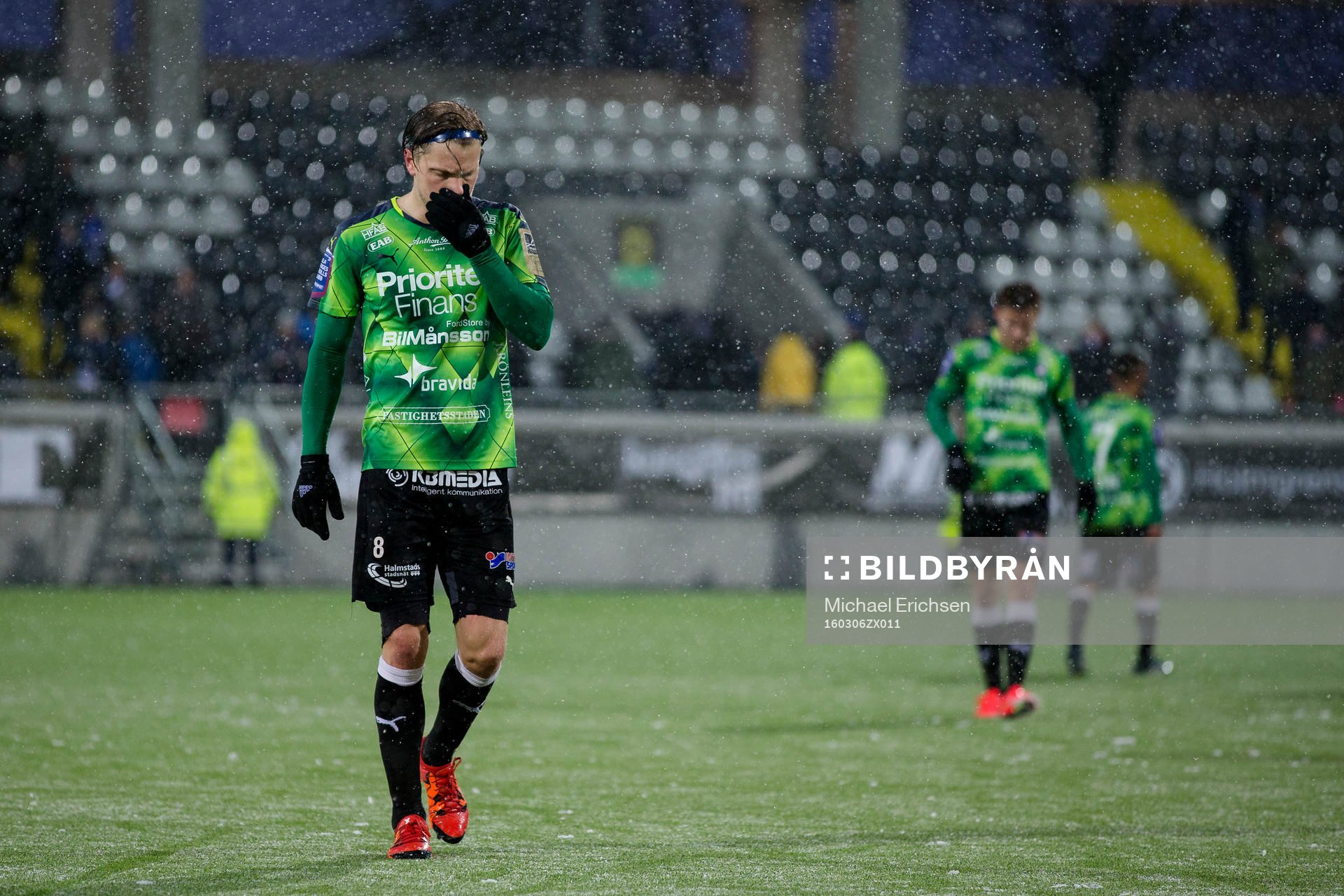Halmstads Kristoffer Fagercrantz deppar