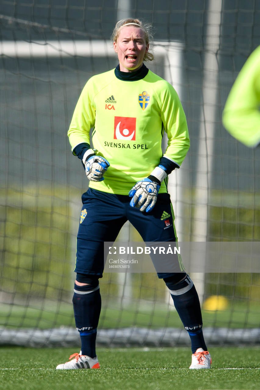 Sveriges målvakt Hedvig Lindahl