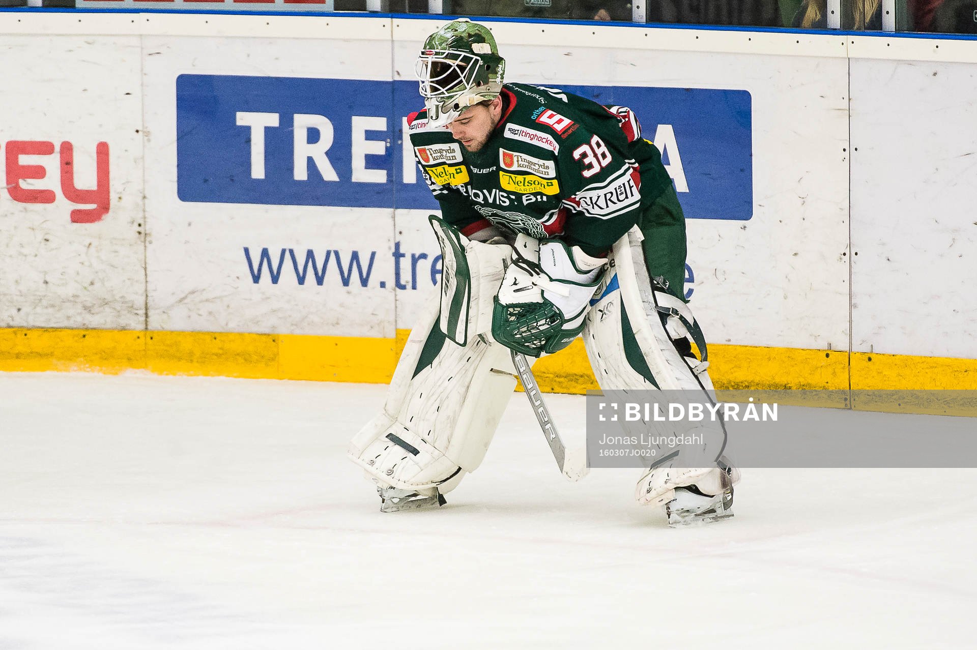 Tingsryds målvakt Johannes Jönsson