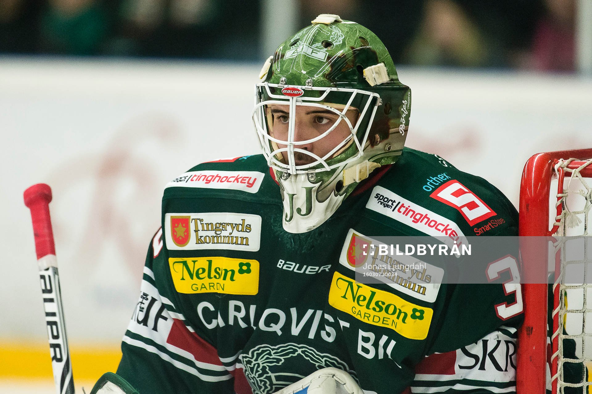 Tingsryds målvakt Johannes Jönsson