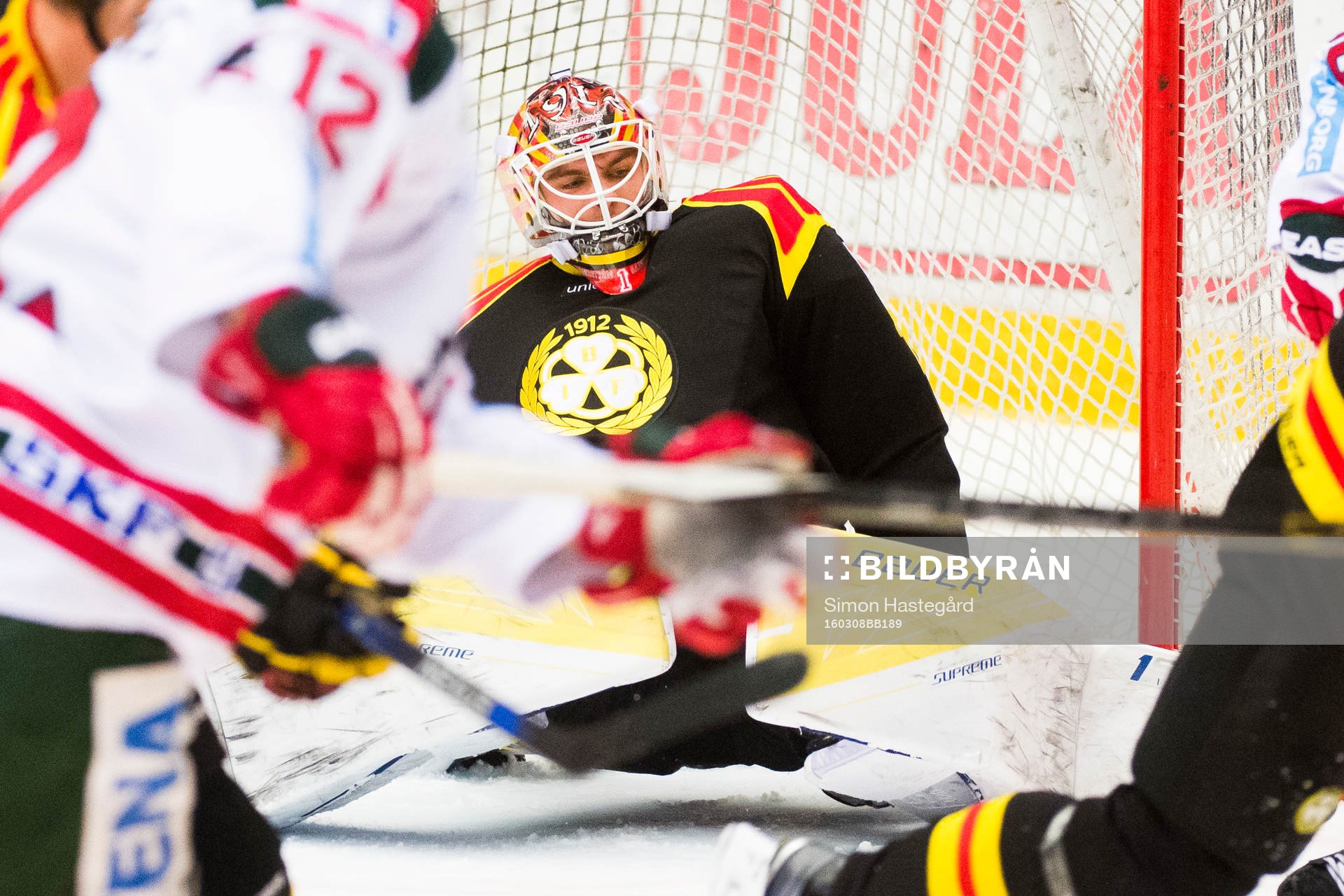 Brynäs målvakt Felix Sandström