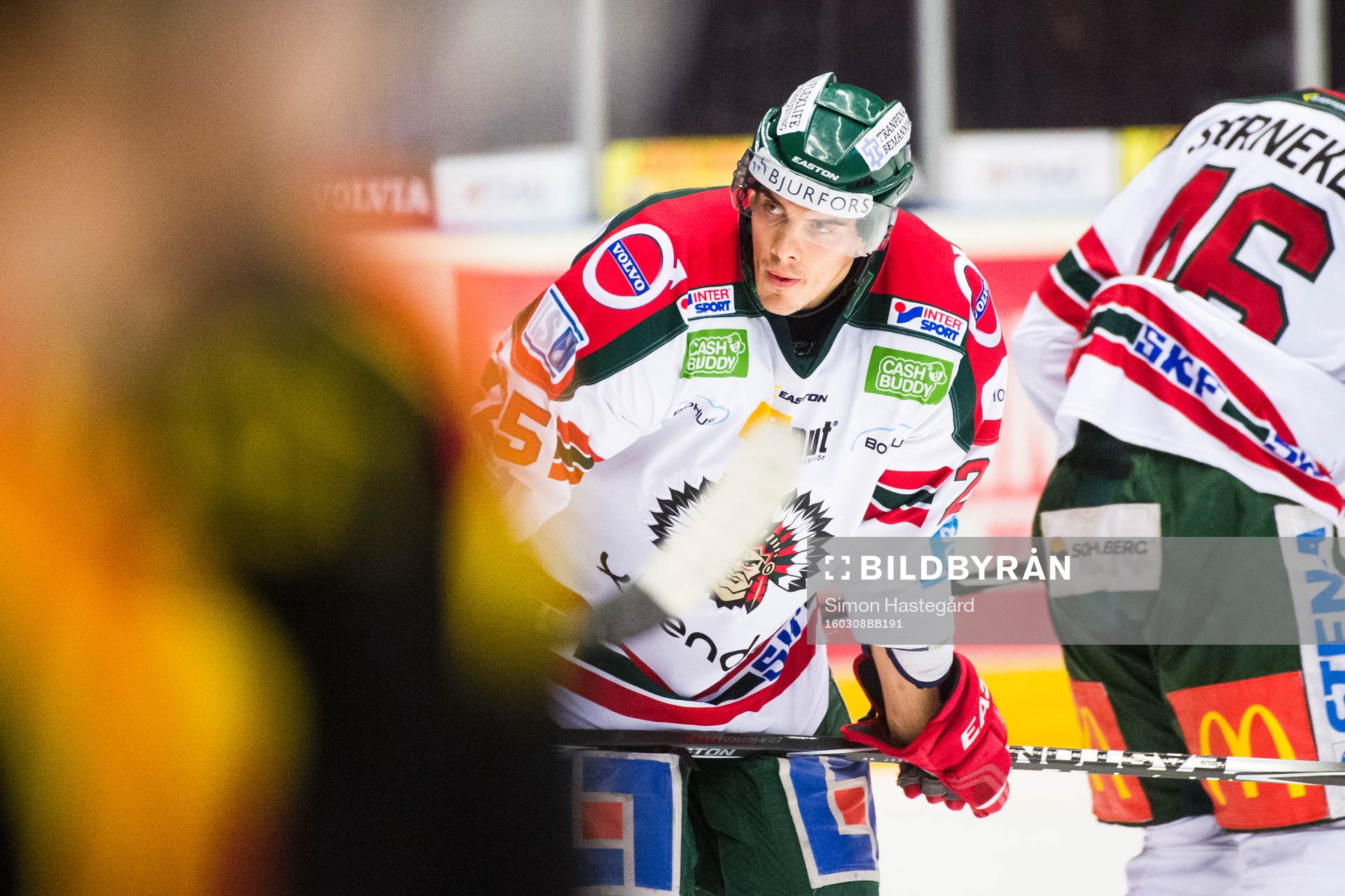 Frölundas Oliver Lauridsen deppar
