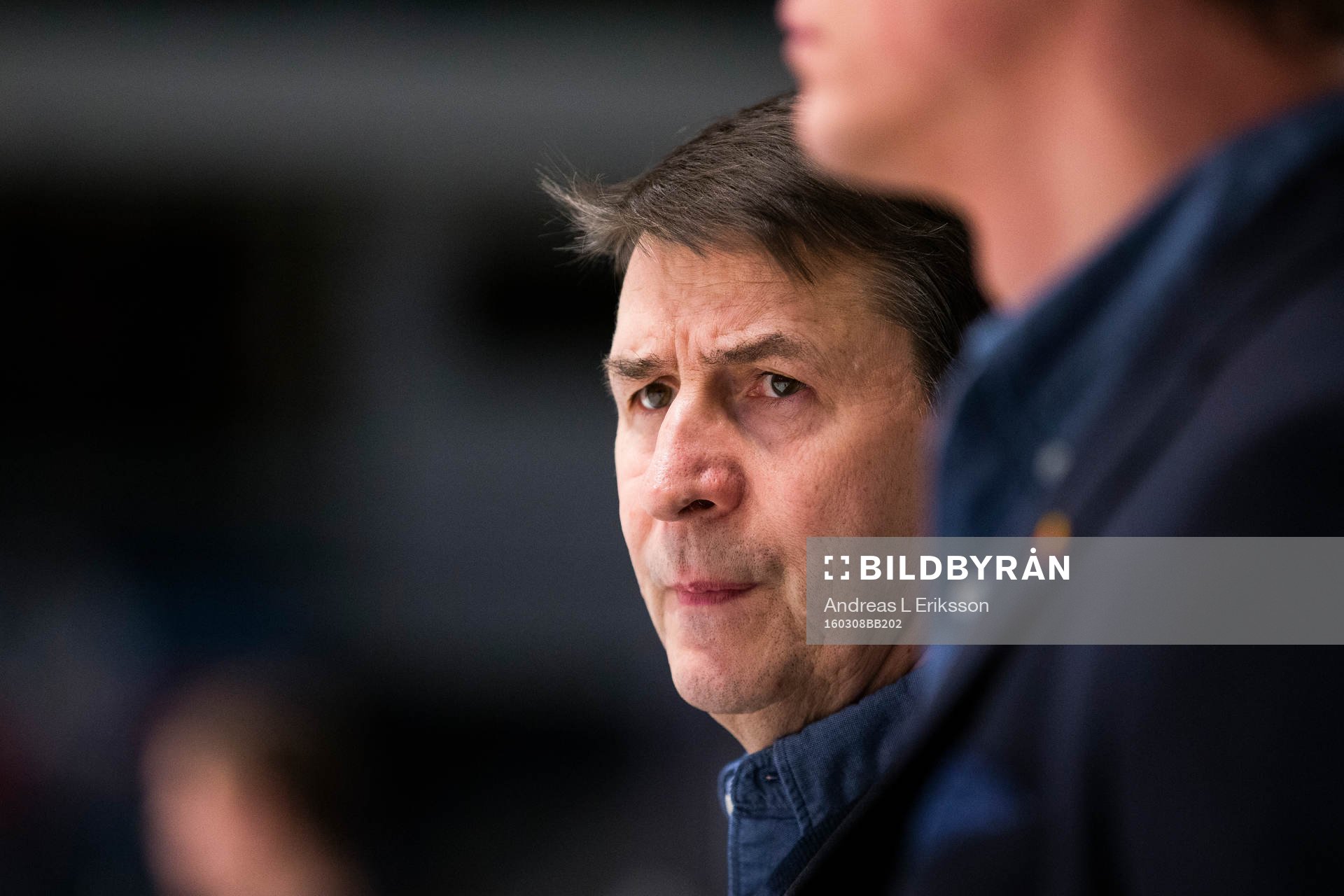 Djurgårdens tränare Hans Särkijärvi innan