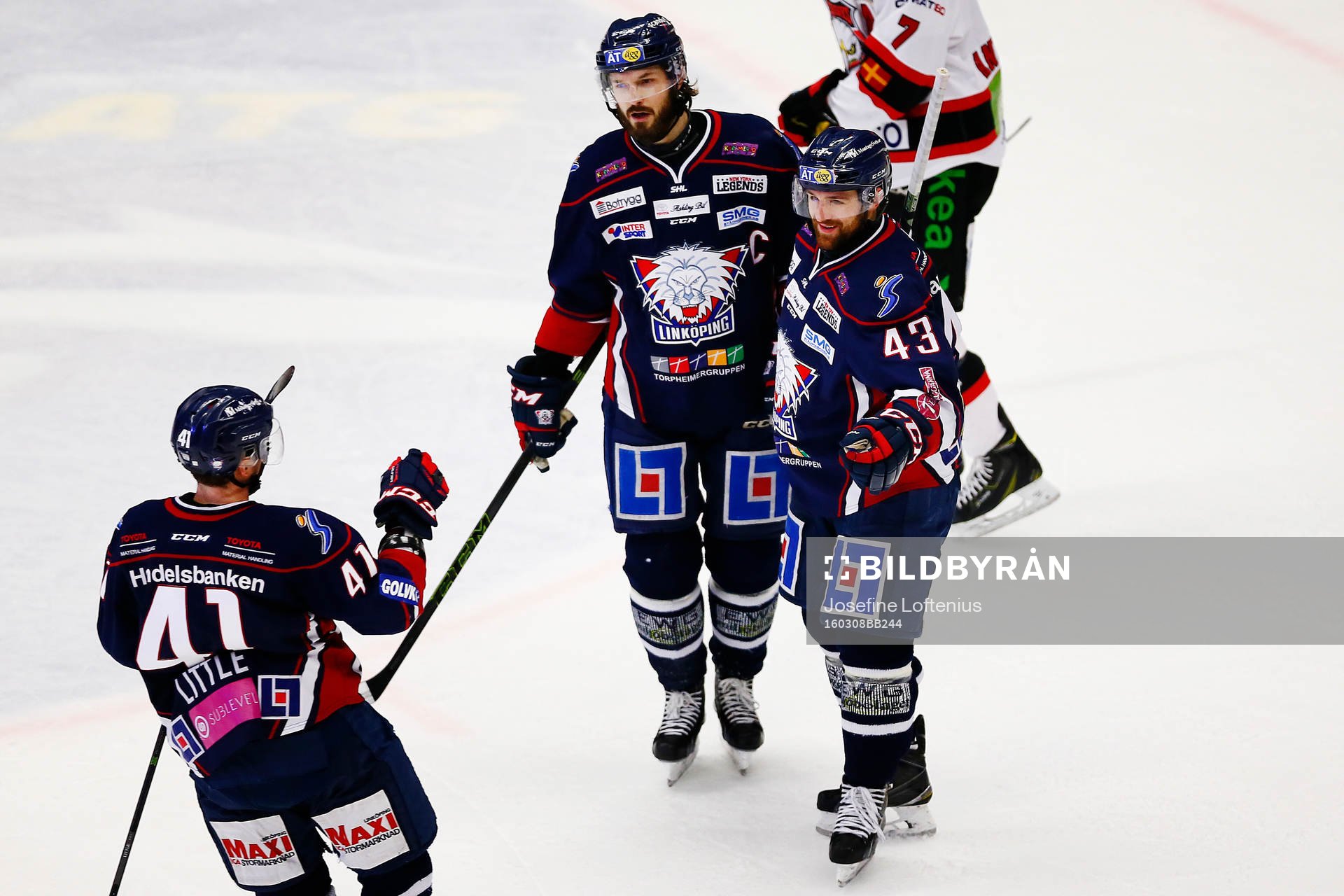 Linköpings Nichlas Hardt jublar