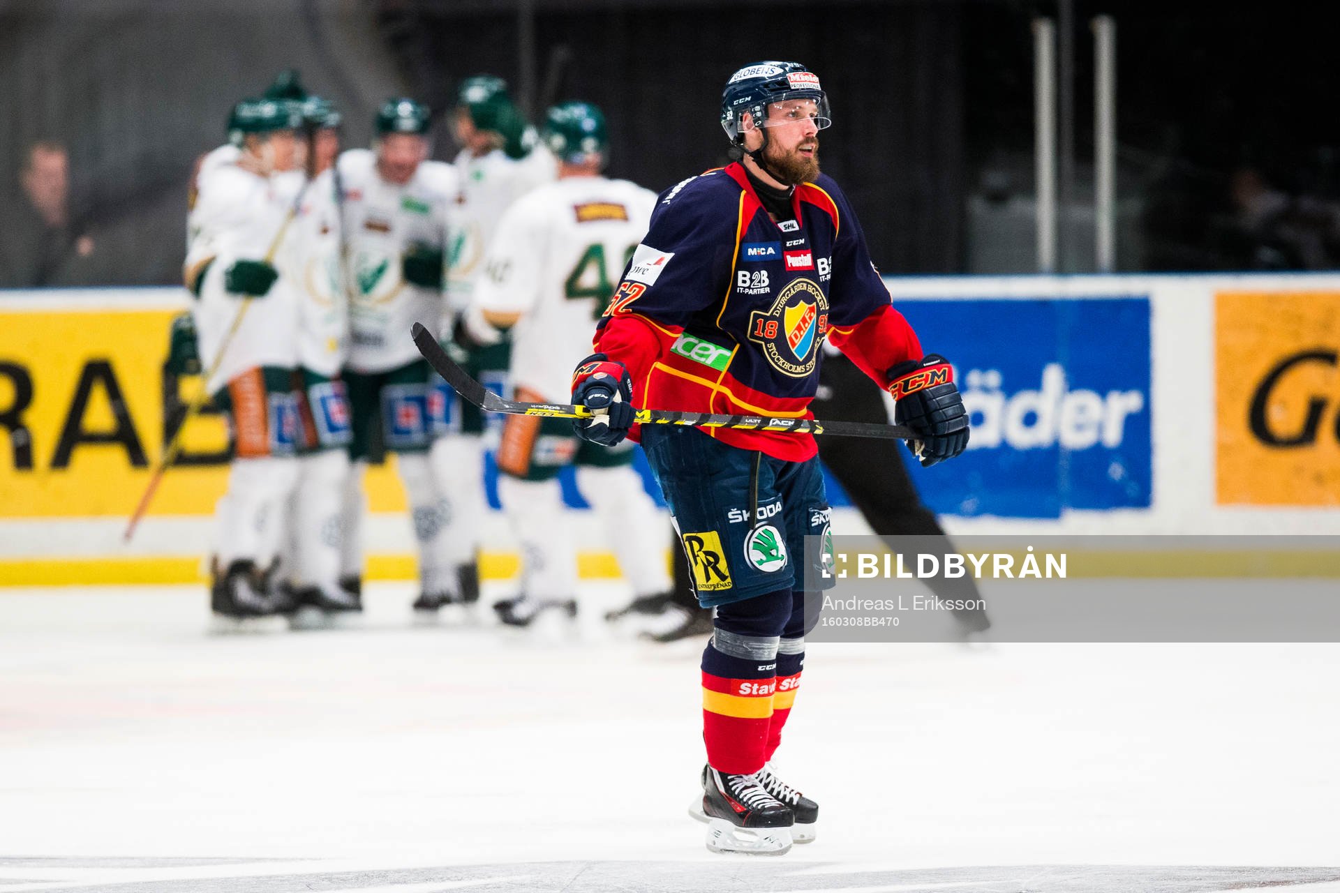 Djurgårdens Mikael Ahlén deppar