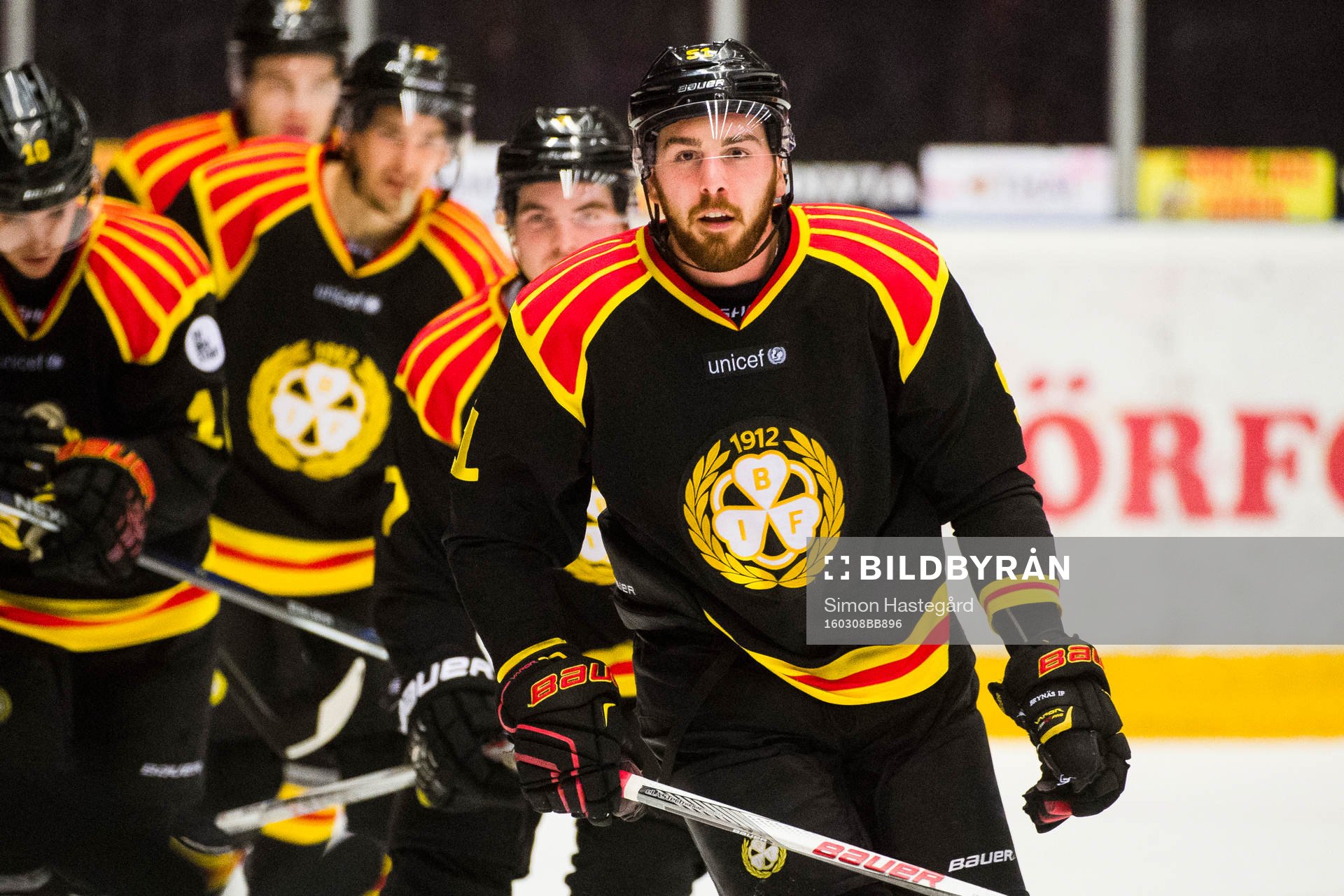 Brynäs Marc Zanetti jublar