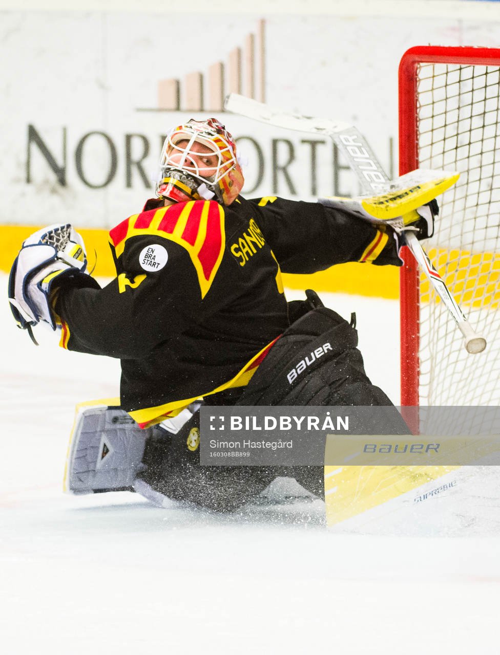Brynäs målvakt Felix Sandström