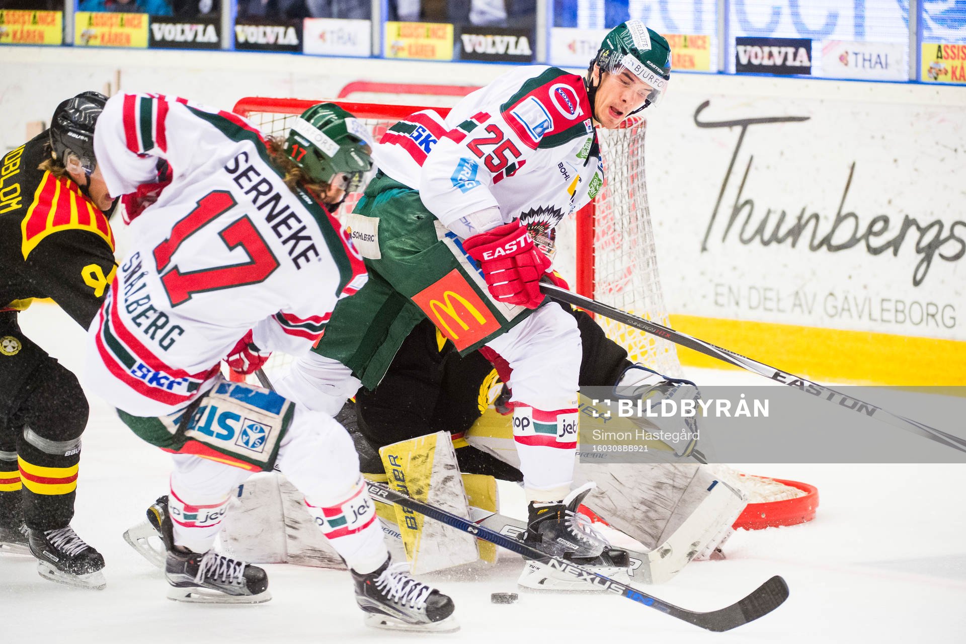 Frölundas Sebastian Stålberg och Oliver Lauridsen