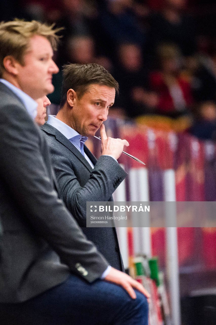 Frölundas tränare Roger Rönnberg