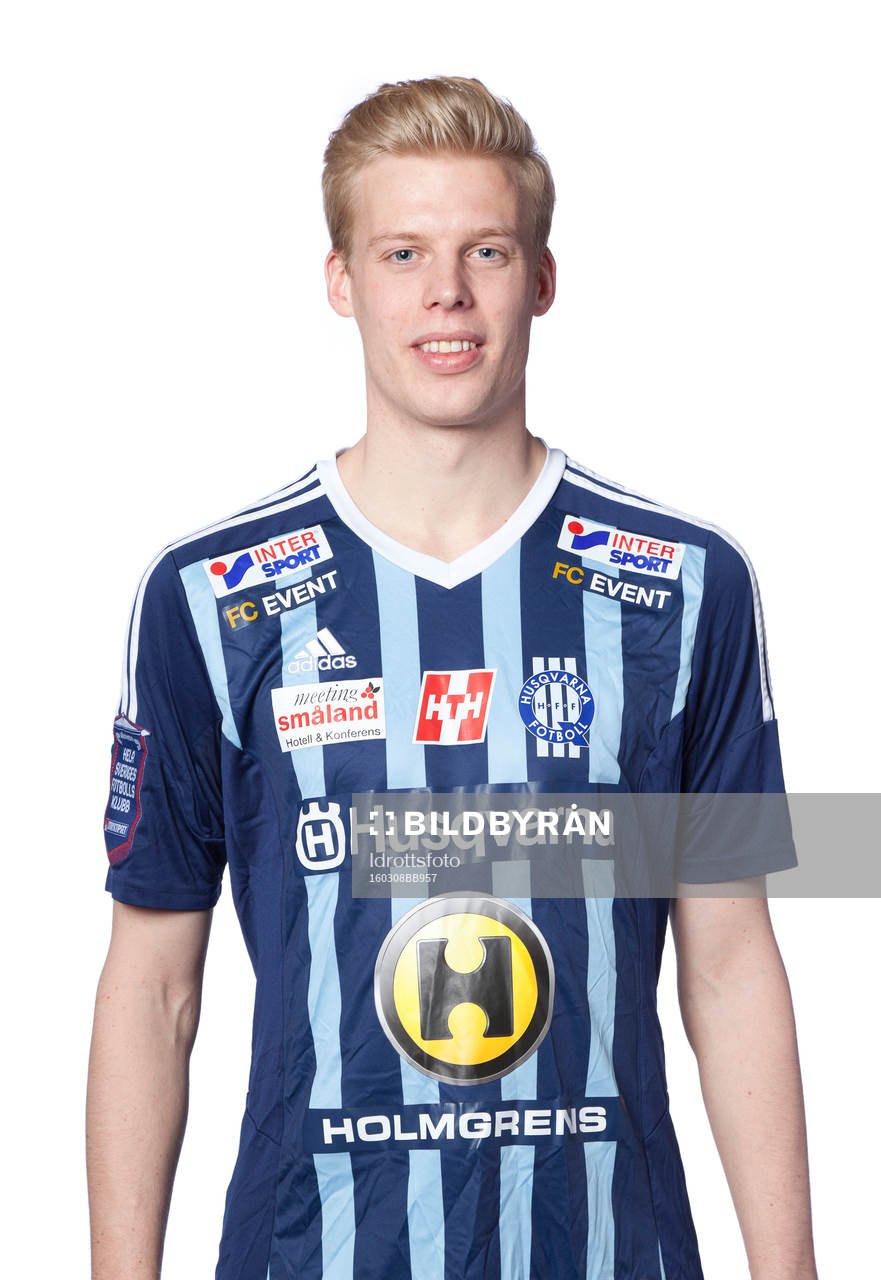 Kristofer Snarberg poserar för ett porträtt den 8 mars 2016 i Husqvarna.