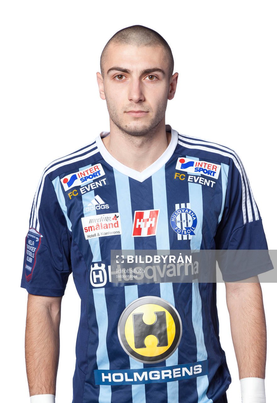 Velimir Stankovic poserar för ett porträtt den 8 mars 2016 i Husqvarna.
