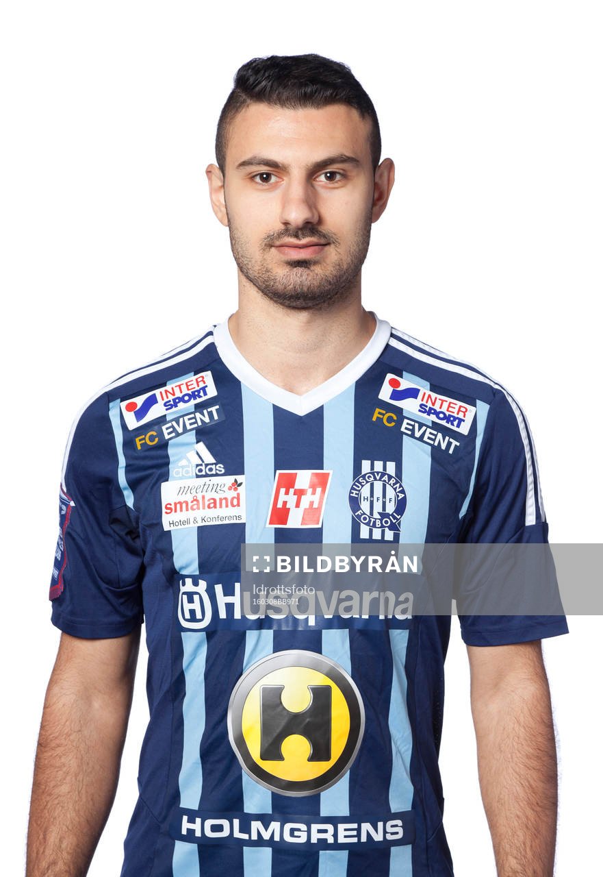 Malek Iskander poserar för ett porträtt den 8 mars 2016 i Husqvarna.