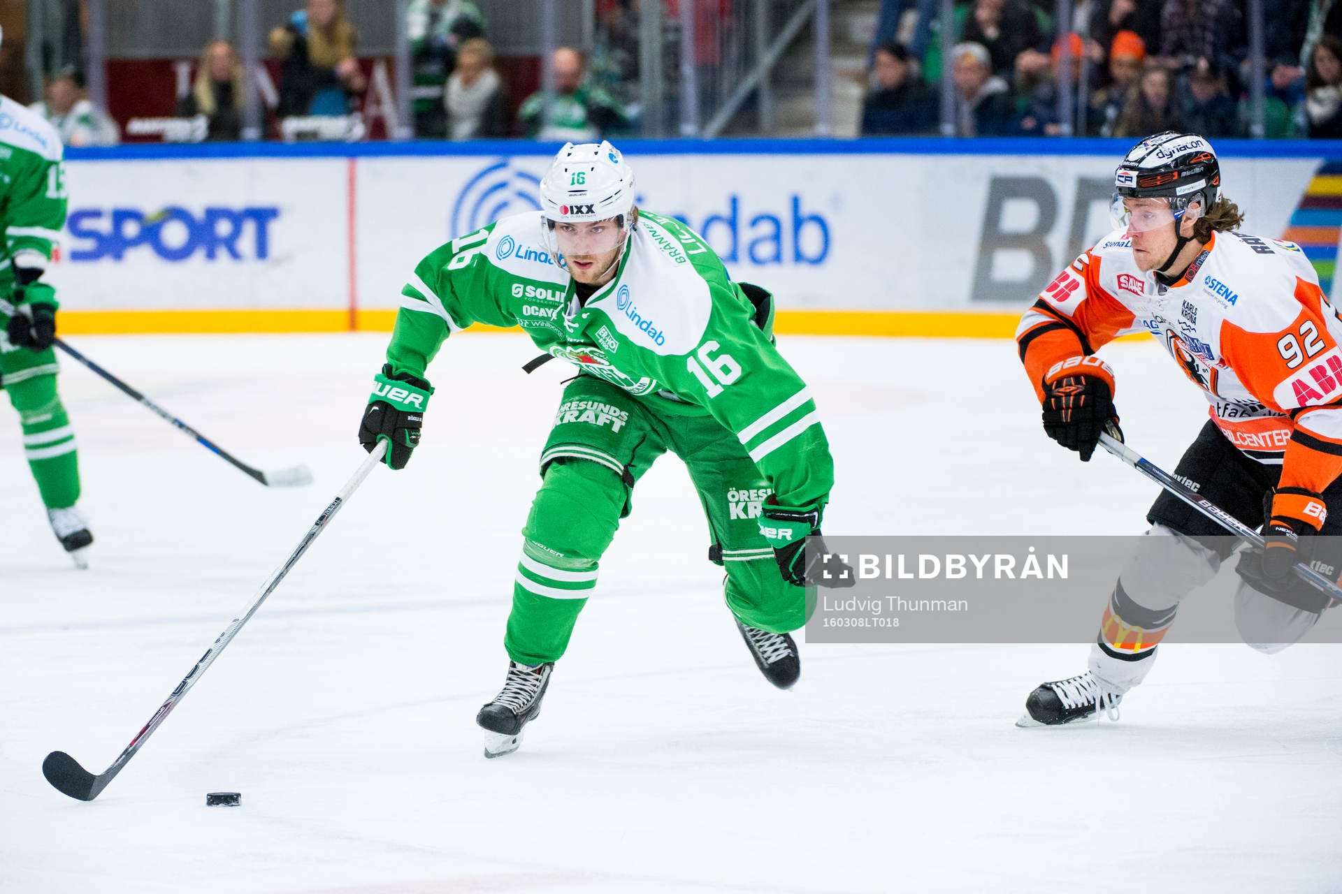 Rögles Christopher Liljewall och Karlskronas Jesper