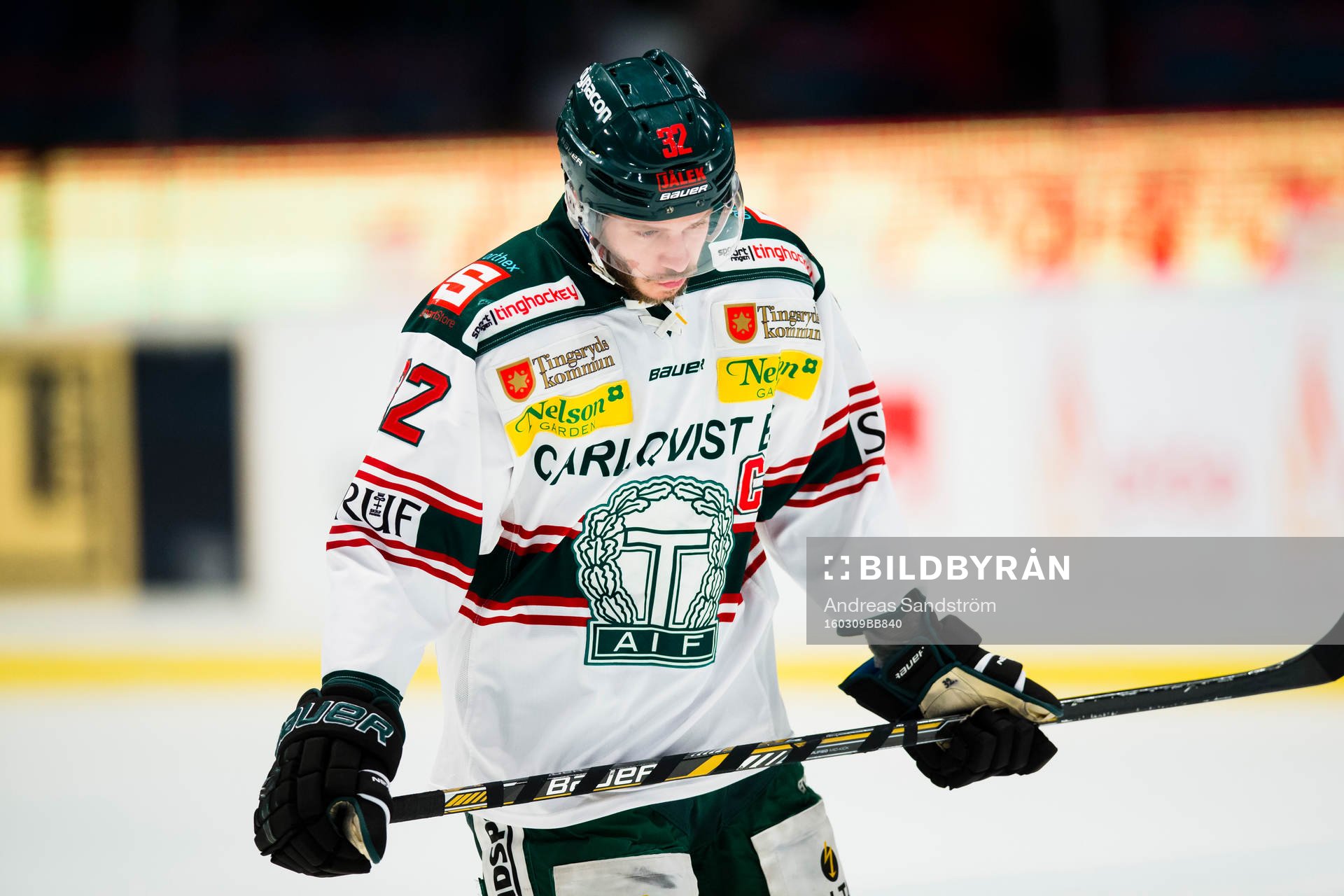Tingsryds Robin Olsson ser deppig ut