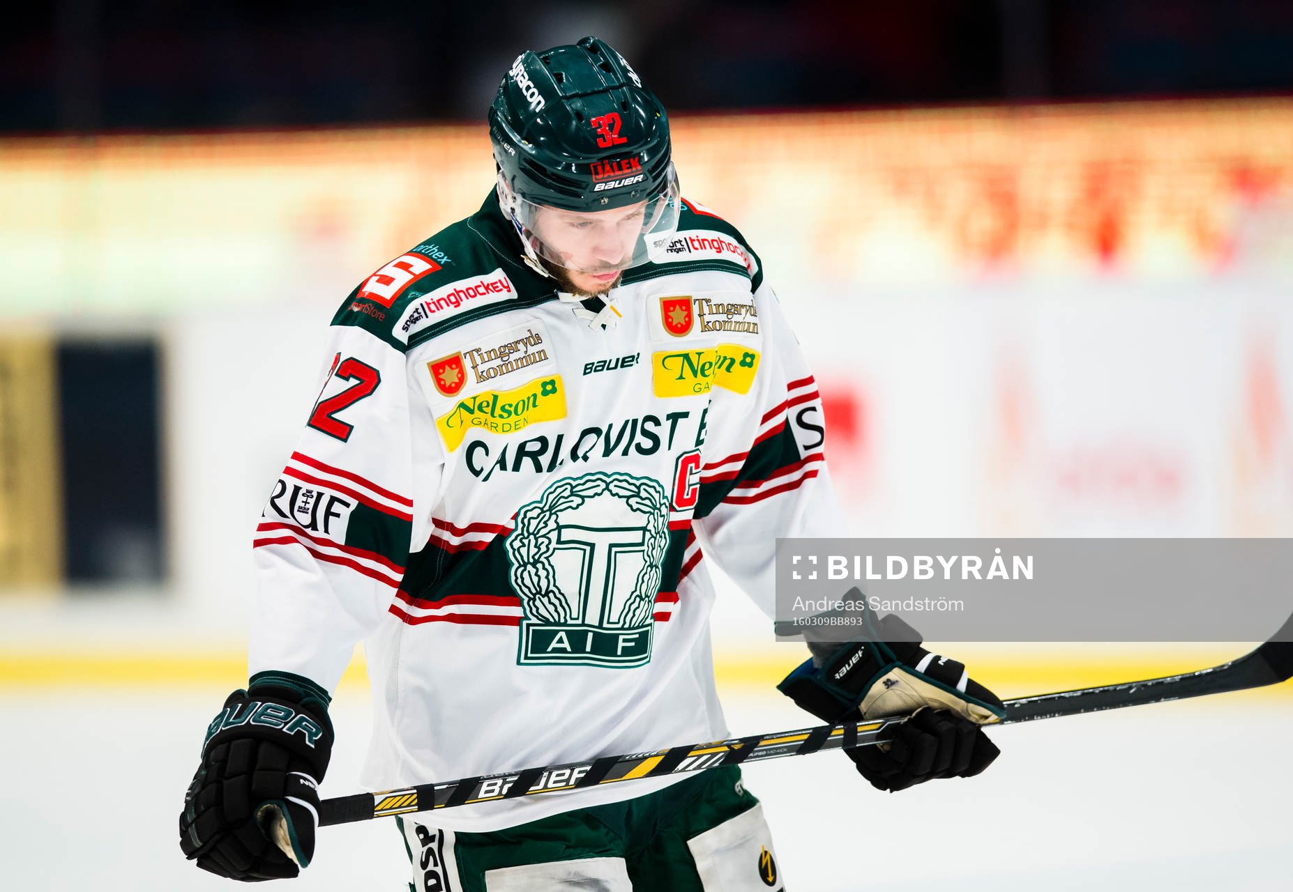 Tingsryds Robin Olsson ser deppig ut