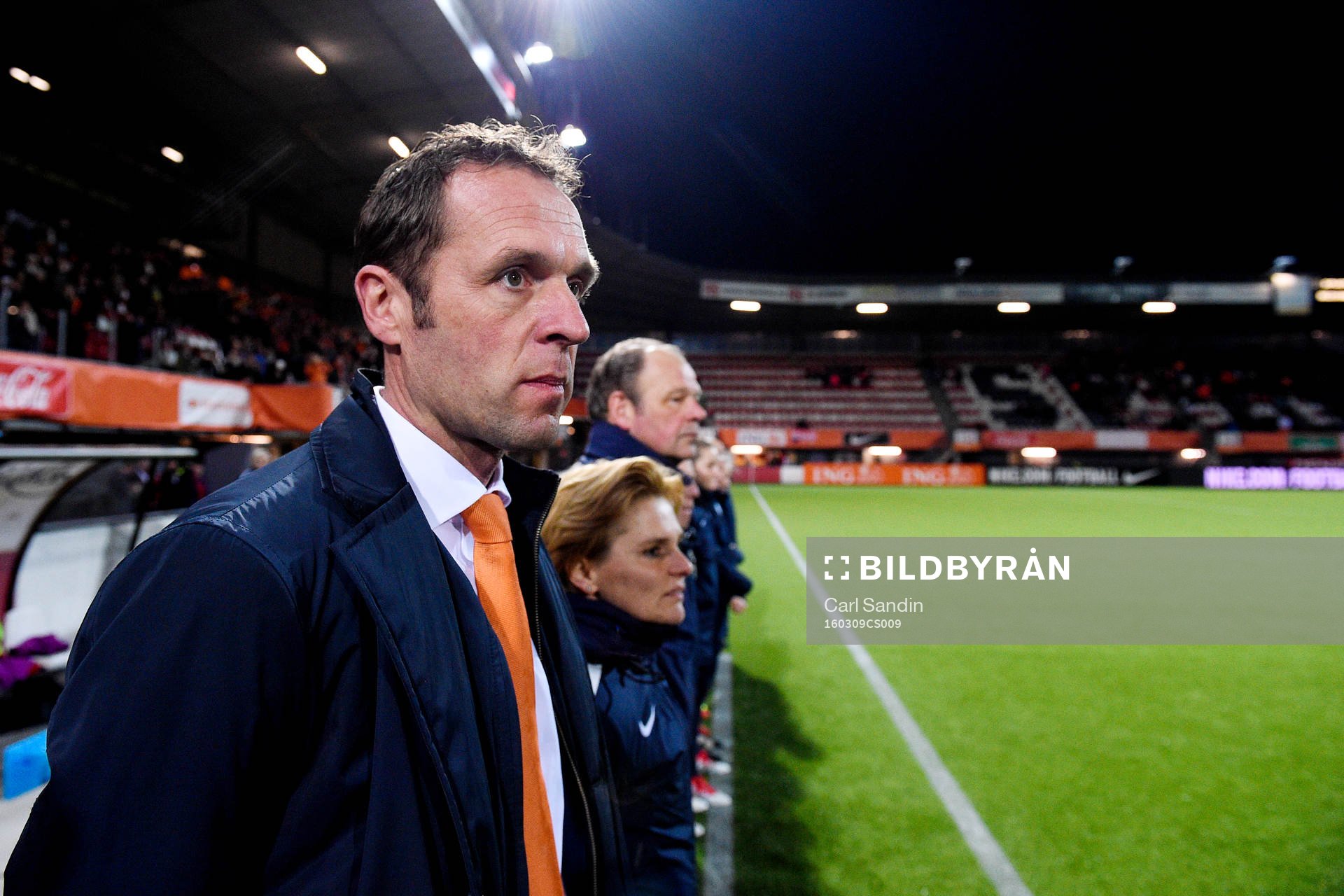 Nederländernas förbundskapten Arjan van der Laan
