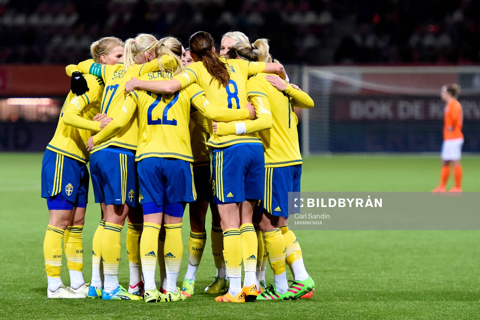 Sveriges Olivia Schough jublar