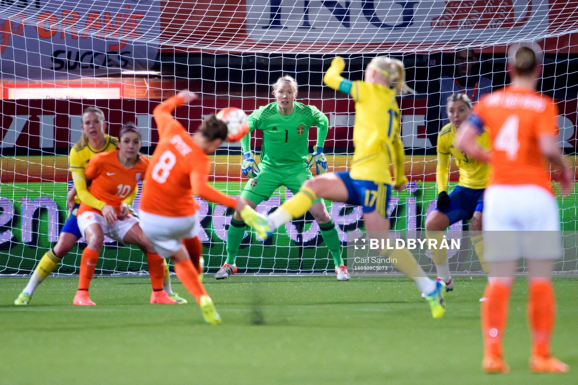 Sveriges målvakt Hedvig Lindahl
