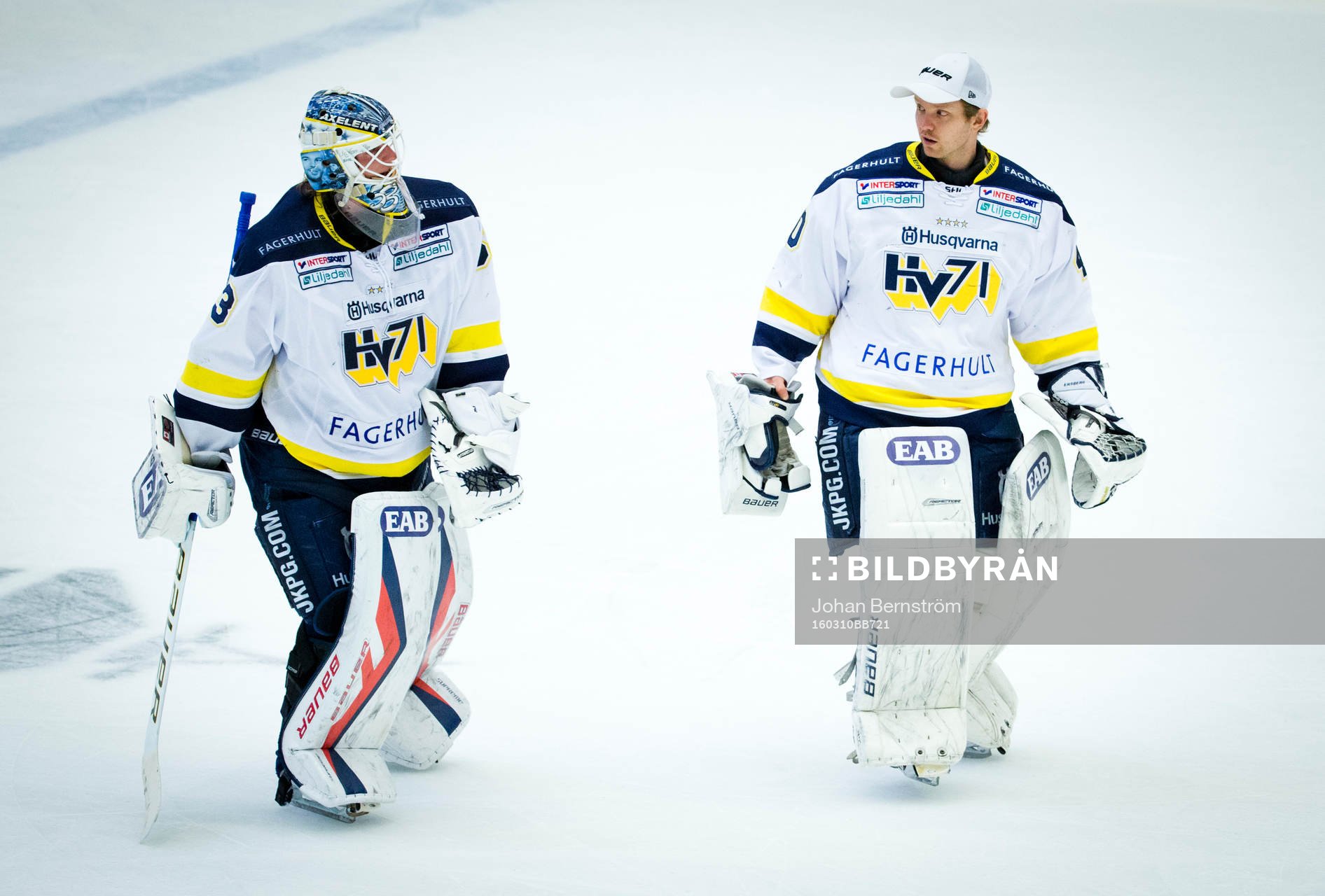 s målvakt Fredrik Pettersson-Wentzel  och målvakt Erik