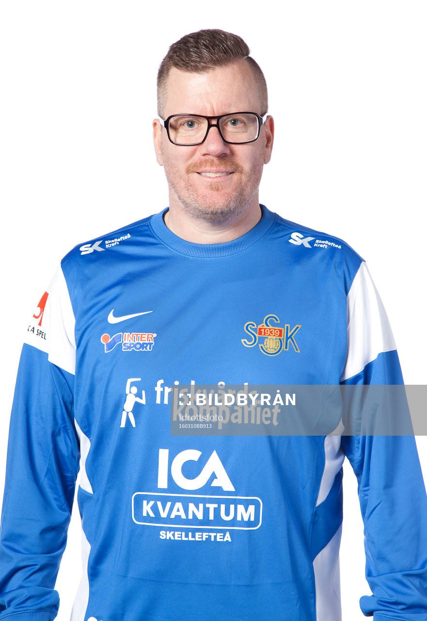 Stefan Ekström poserar för ett porträtt den 10 mars 2016 i Umeå.