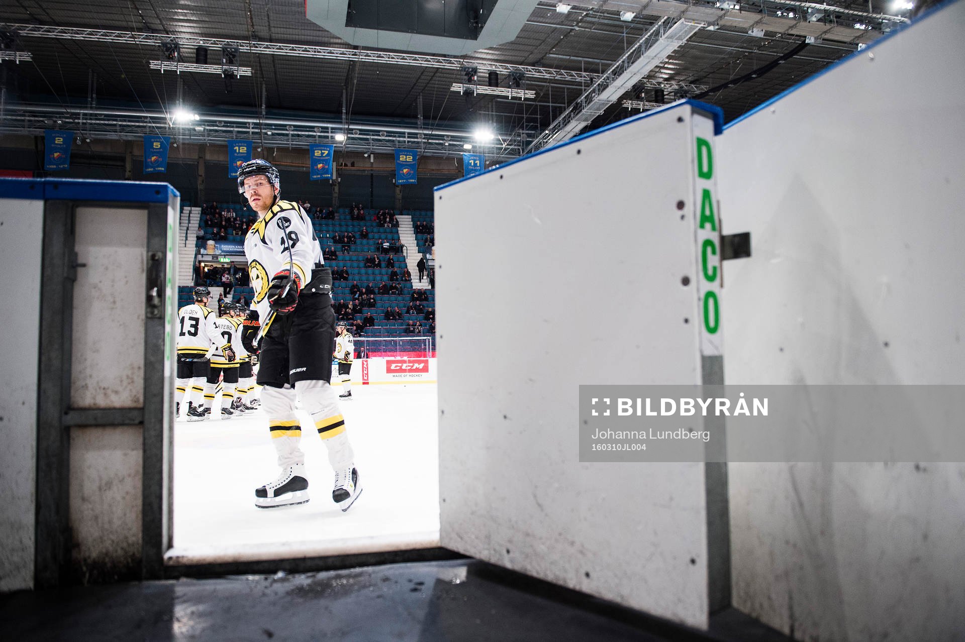 Brynäs Anssi Salmela värmer upp