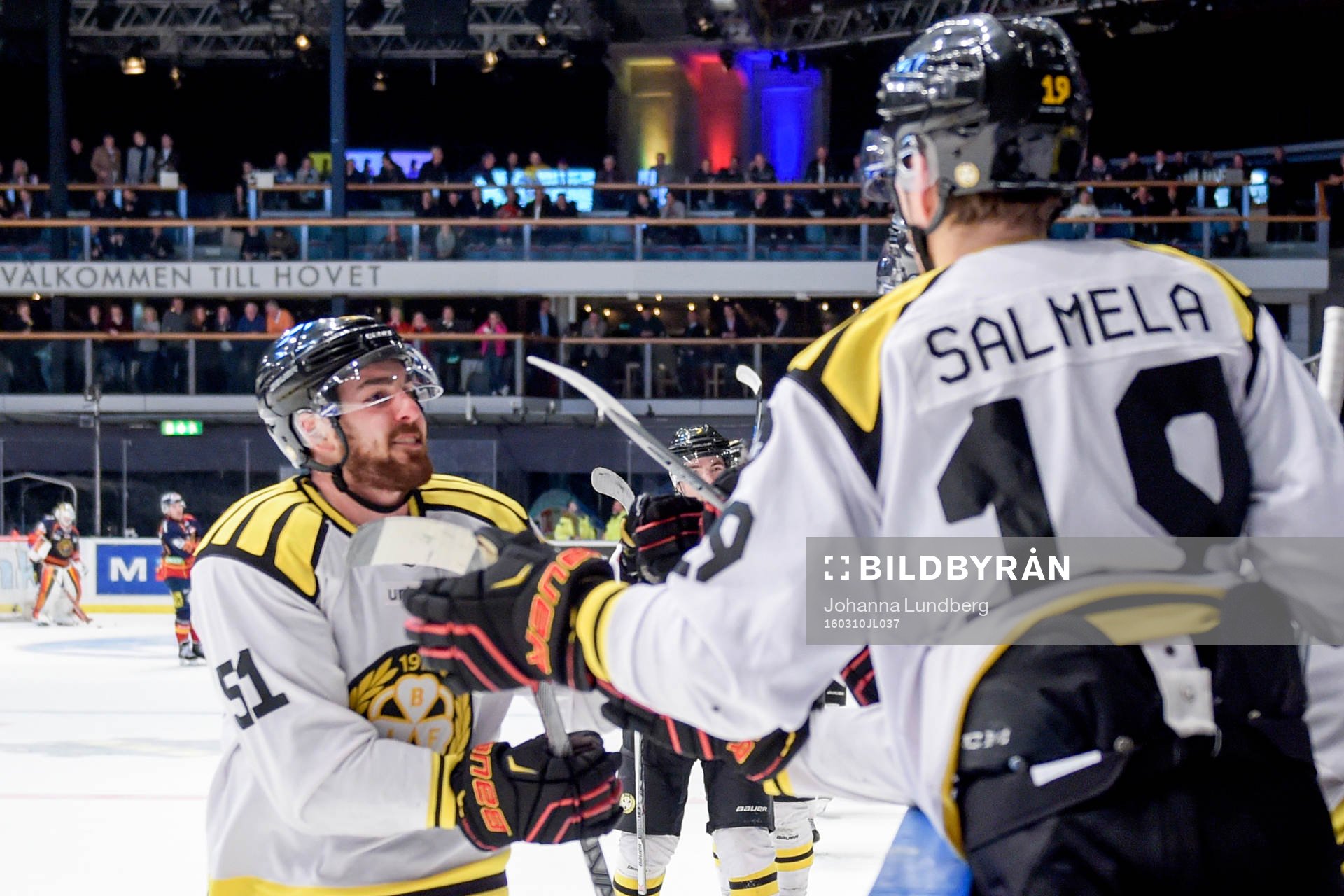 Brynäs Marc Zanetti jublar