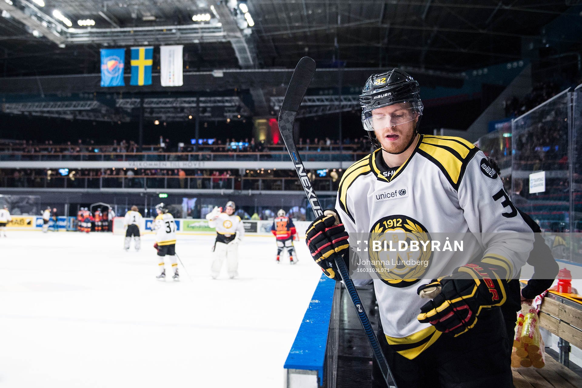 Brynäs Nick Johnson  i åttondelsfinal 1 i SM-slutspelet i