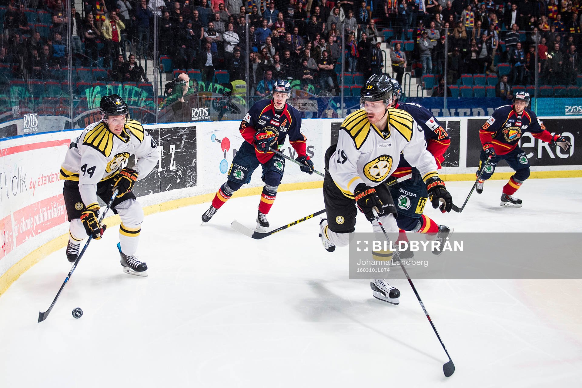 Brynäs Jacob Blomqvist och Anssi Salmela  i