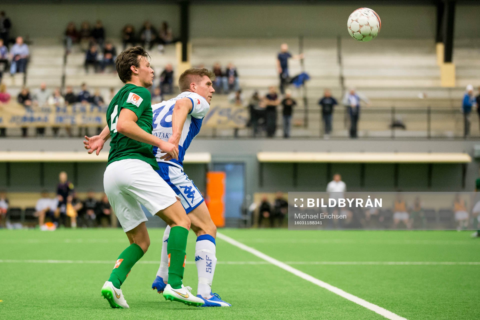 Jönköpings Max Watson mot IFK Göteborgs Mikael Boman