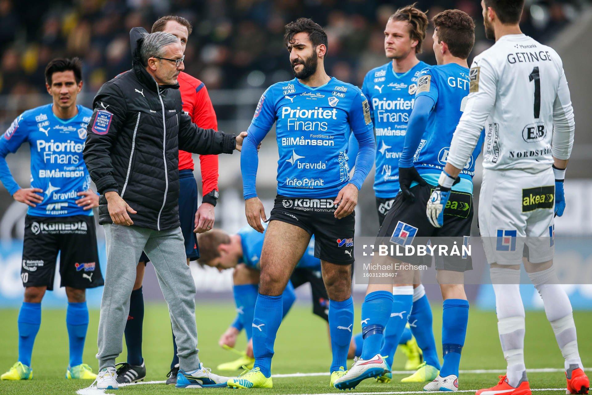 Halmstads Mohammed Ali Khan tvingas utgå