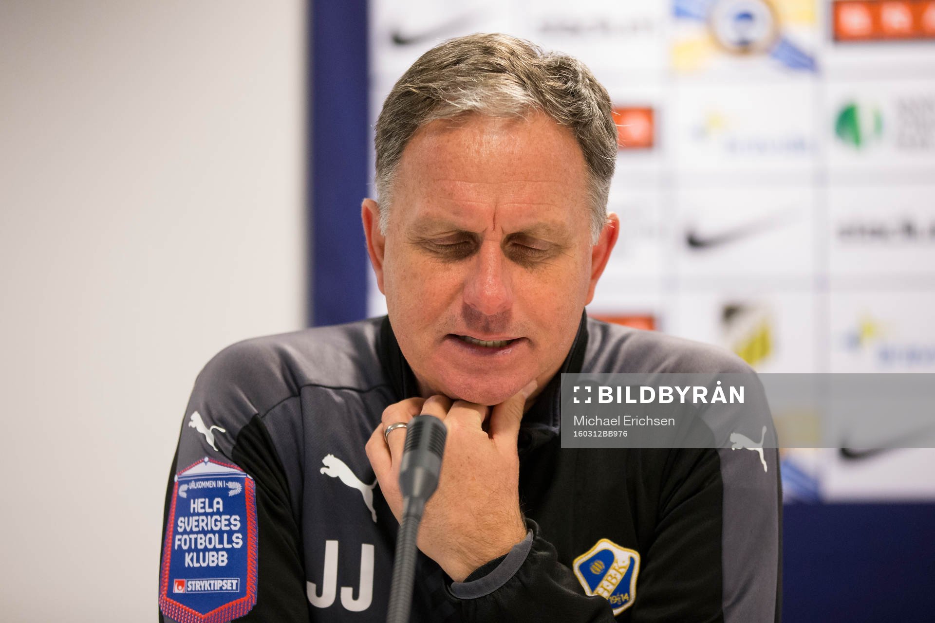 Halmstads tränare Jan Jönsson