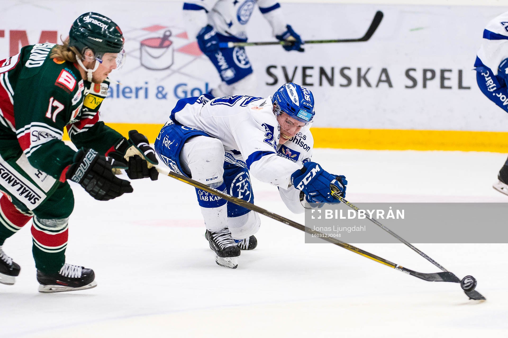 Leksands Tom Hedberg stänker sig